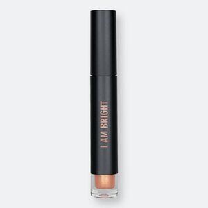REALHER "I AM BRIGHT" High Shimmer Lip Gloss 0.12 FL Oz - Shimmer Gold - NIB